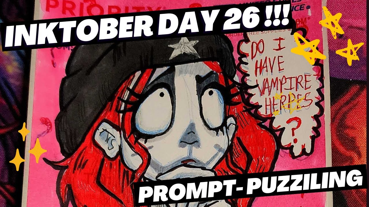 inktober day 26 - prompt - puzziling