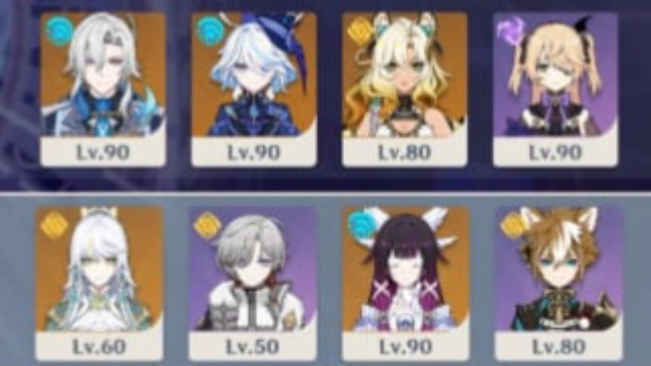 【原神】月之五 深境螺旋 12層滿星 (龍芙感電，白馬仙人月結晶)