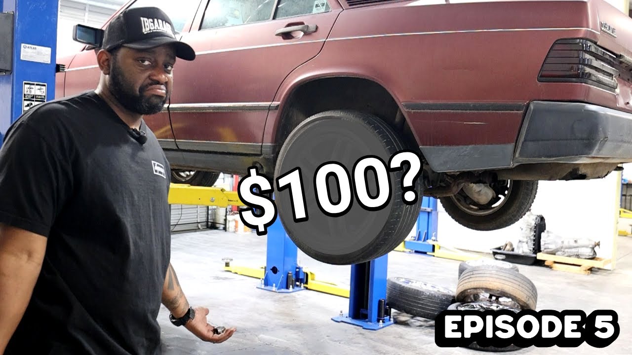 I Found WHEELS for $100 for the 190E [W201 Ep 5]