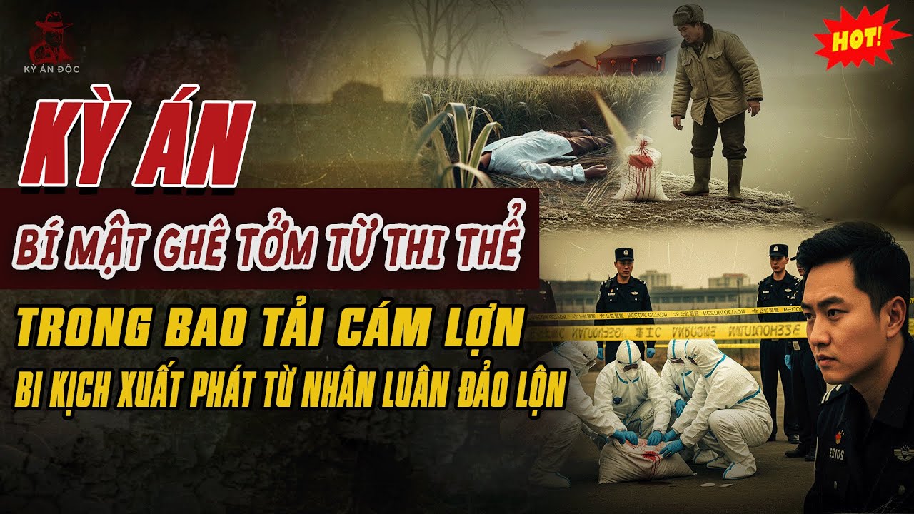 🚨Kỳ Án Trung Quốc Mới: THI THỂ TRONG BAO TẢI CÁM LỢN Bi Kịch Xuất Phát Từ Nhân Luân Đảo Lộn
