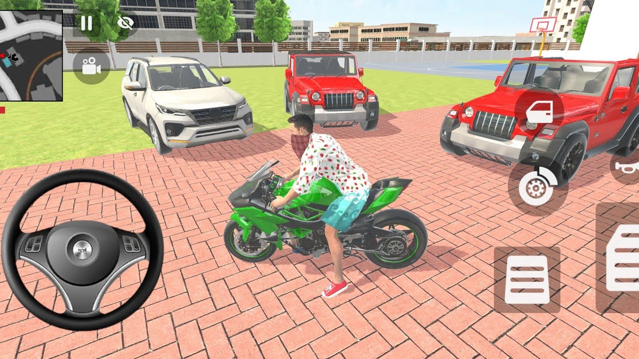 Franklin Buy 2️⃣ Thar and 1️⃣ Fortuner in Indian thept auto simulator Gameplay 🎮
