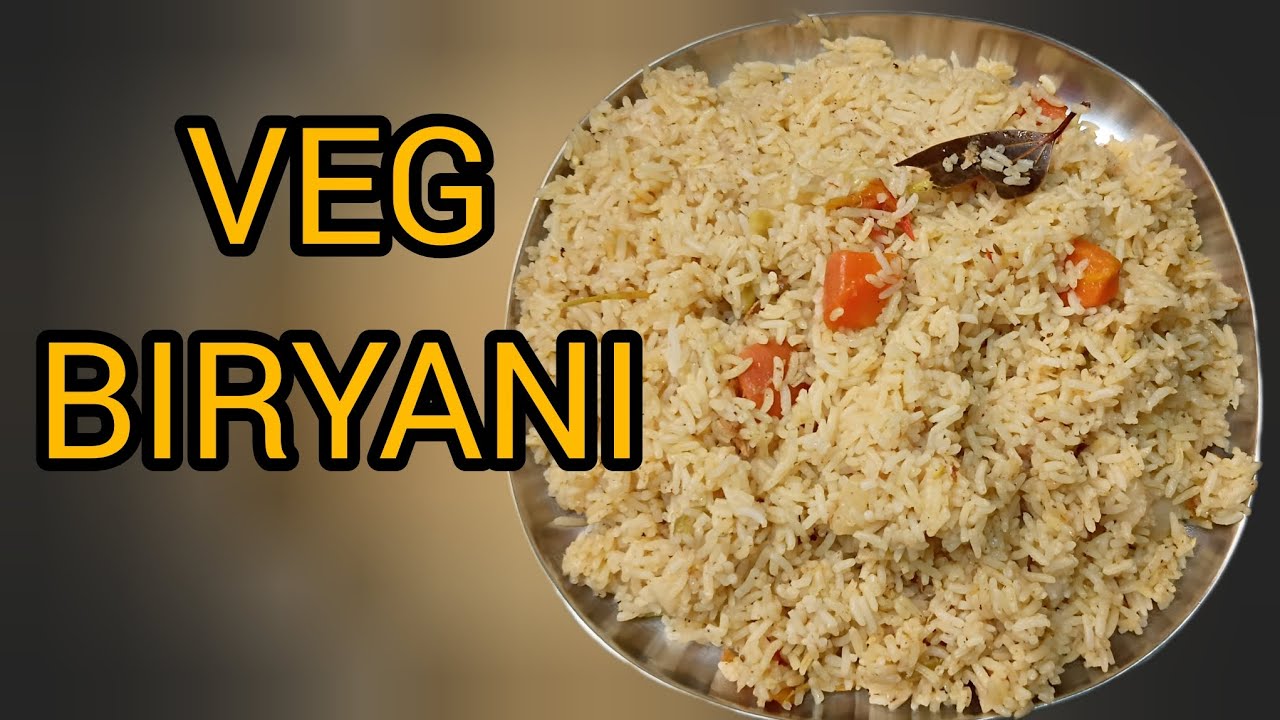 ఇవాళ VEG biryani చేశాను చాలా బాగా వచ్చింది ఒకసారి చూసి మీరు కూడా try చేయండి 