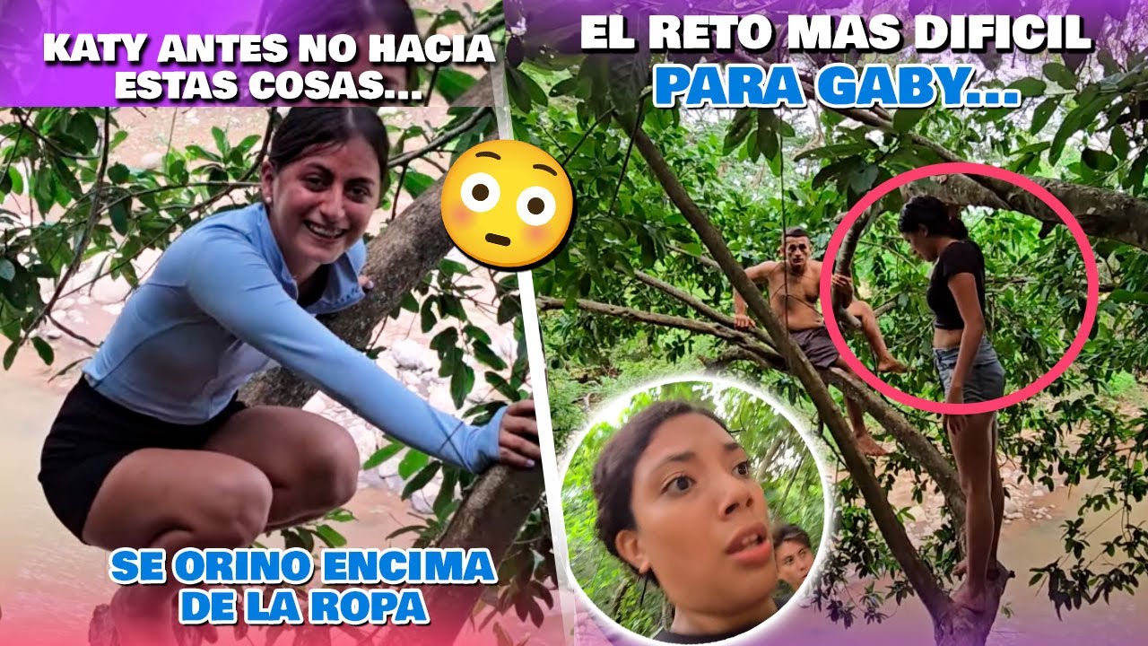 KATHY SE HIZO PIPI DEL MIEDO 🤣🤣 GABY demostrara su valentía tirándose del PALO MAS ALTO