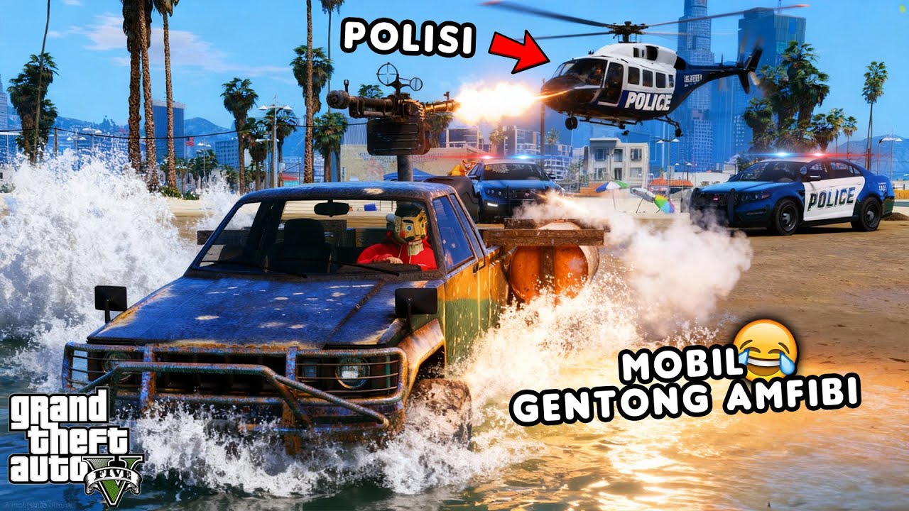 MOBIL DI ATAS AIR - GTA 5 ROLEPLAY