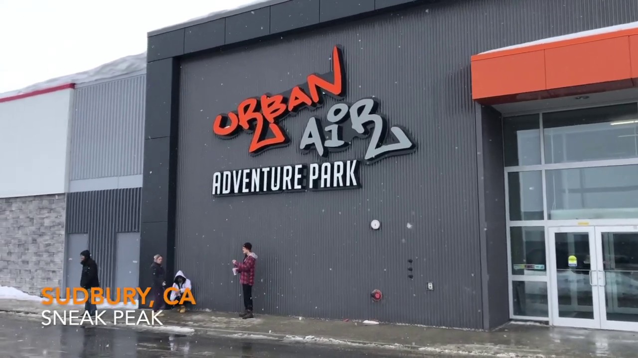 Urban Air Trampoline Park Adventure Park Sudbury, Ontario Now Open!