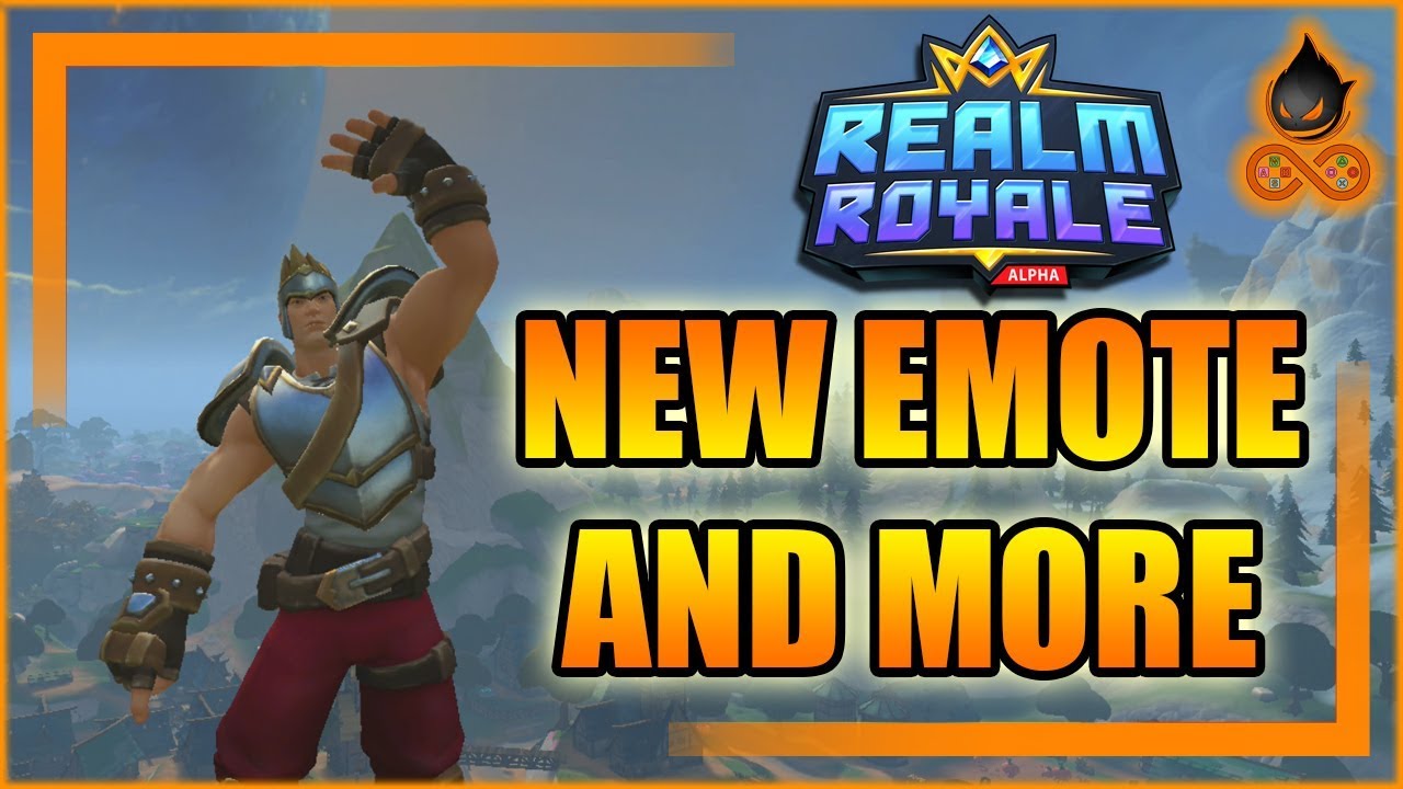 NEW EMOTES, FORGE SYSTEM AND MORE - EARLY ACCESS 3 - REALM ROYALE