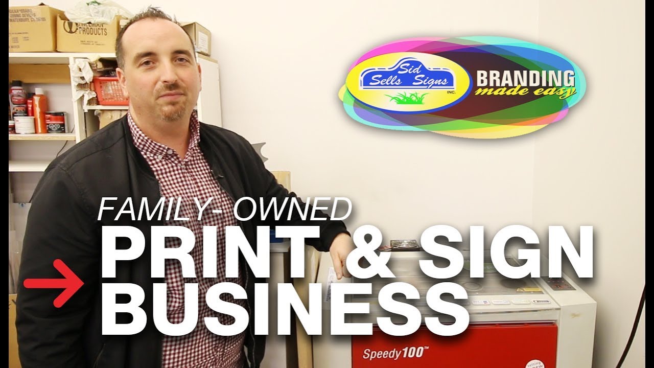Family Owned Print Business | Family Run Sign Shop | Speedy 100