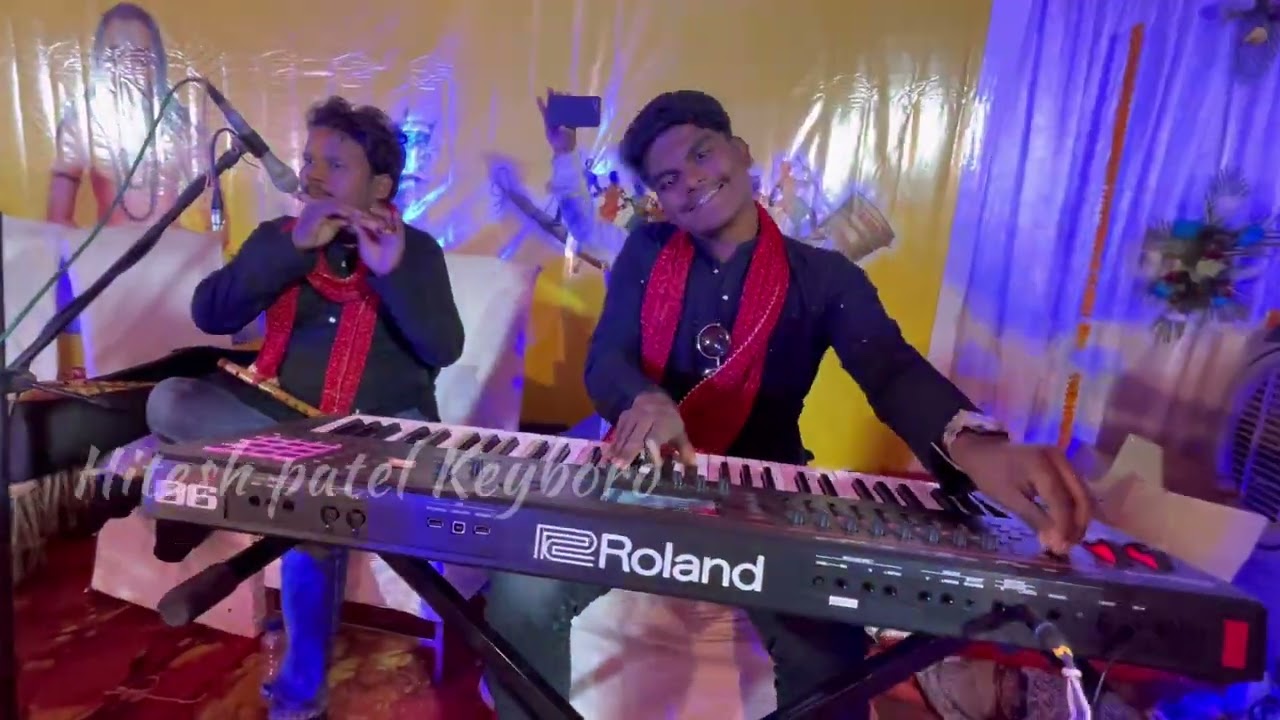 बइला के घांघर ।। Vivek Sharma live show || Hitesh patel Keybord
