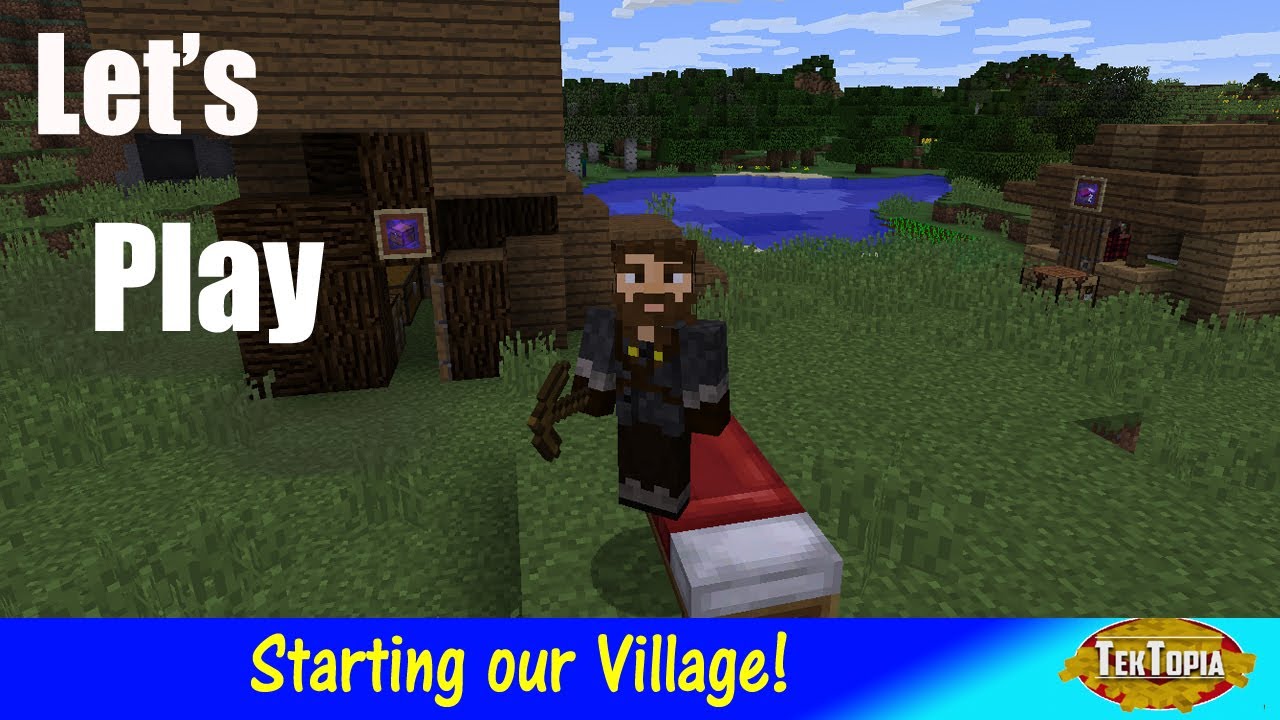 Tektopia Mod Survival: Shaky First Steps in Starting a Village