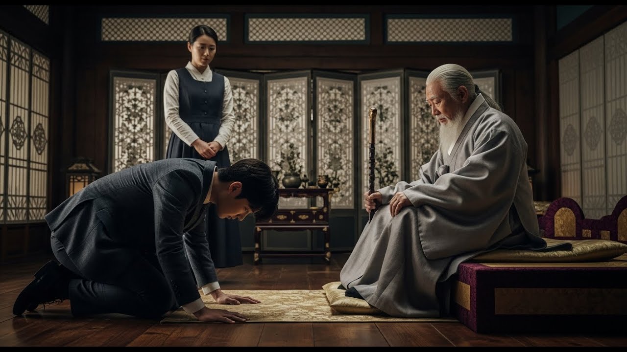 Korean Mafia Heir Knelt Before the Maid's Blind Father