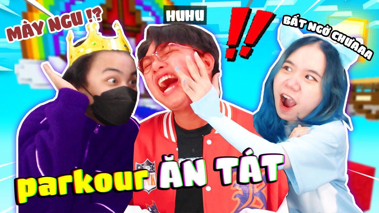 Kairon Simmy Và Siro Parkour Té 1 Mạng Là ĂN ĐẤM SIÊU ĐÁNG SỢ Trong Minecraft I Kairon ĂN TÁT 😱