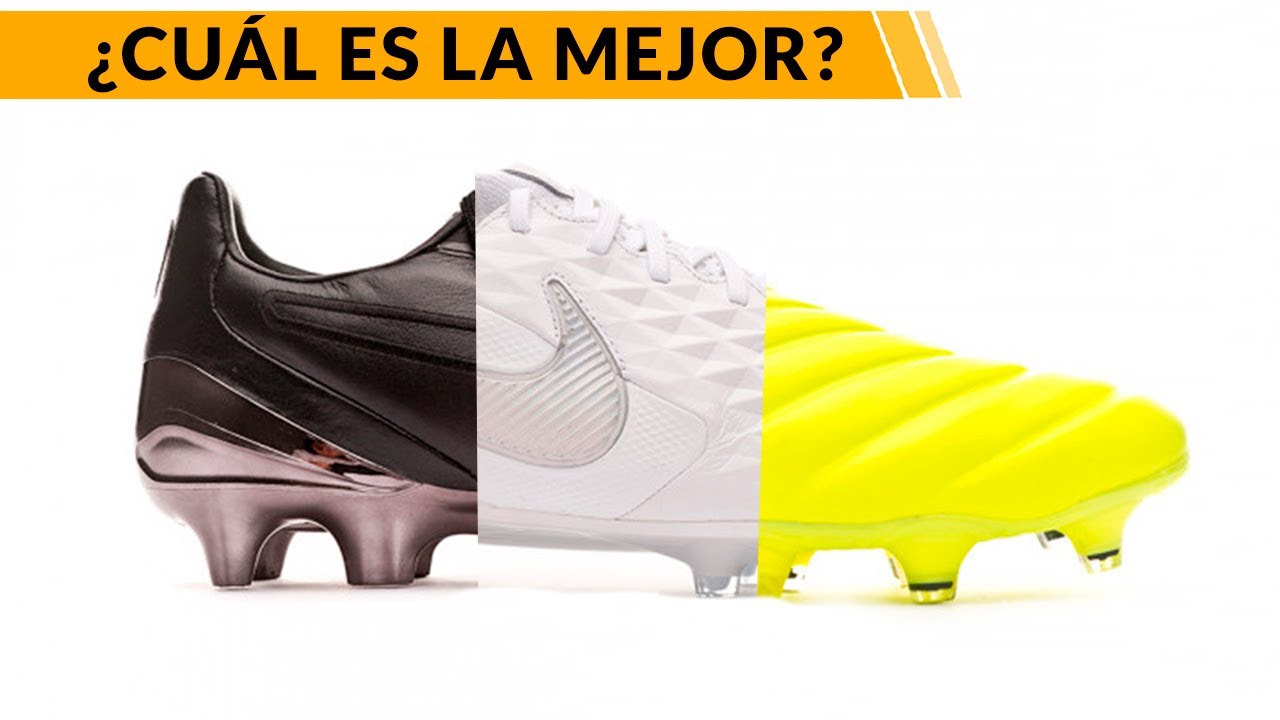 MEJORES BOTAS de FÚTBOL de PIEL