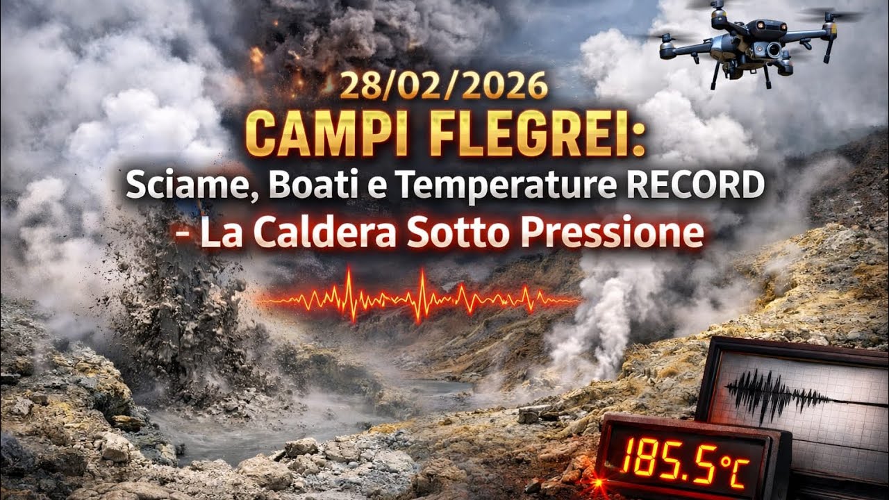 CAMPI FLEGREI: Sciame, Boati e Temperature RECORD – La Caldera Sotto Pressione | 28/02/2026