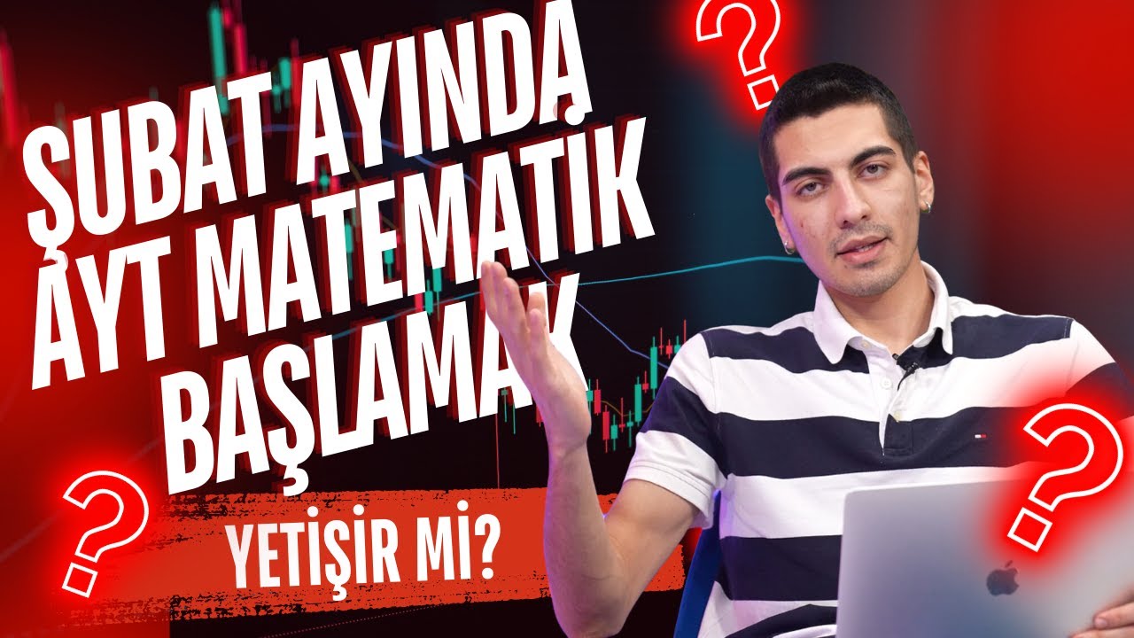 ŞUBATTA AYT MATEMATİĞE BAŞLAYIP 35+ NET YAPMAK | #yks2025 #yks #ayt #aytmatematik