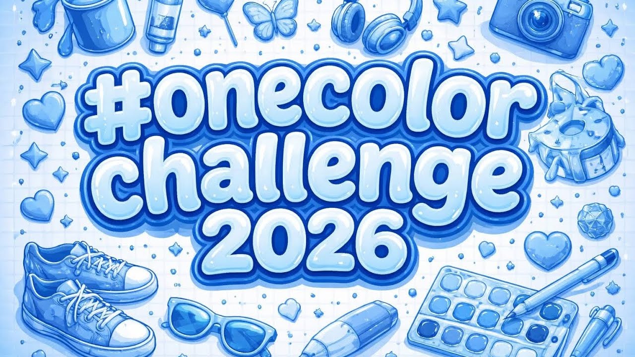 #onecolorchallenge2026 hosted by @MbeanzColorwithMe 