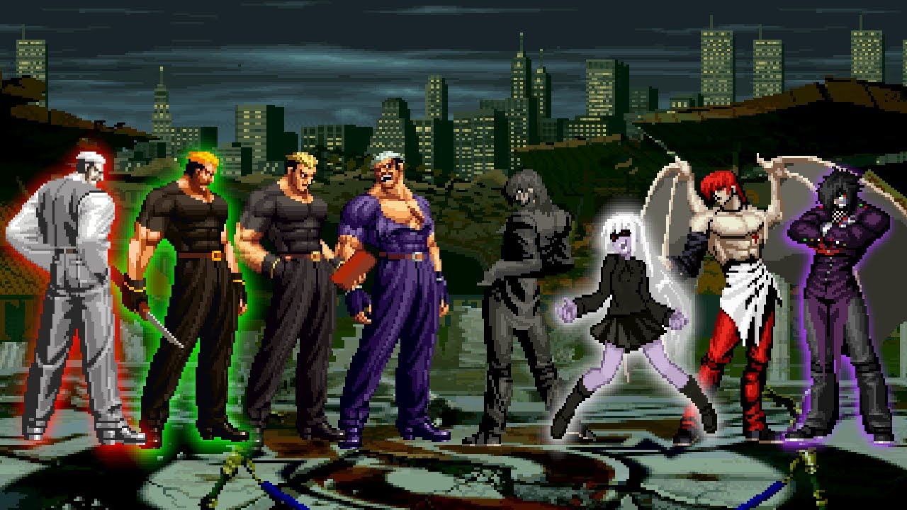 [KOF Mugen] Yamazaki Team VS. Element Team