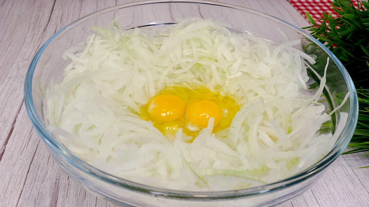 Самый вкусный рецепт лука, который я когда-либо ел в своей жизни!