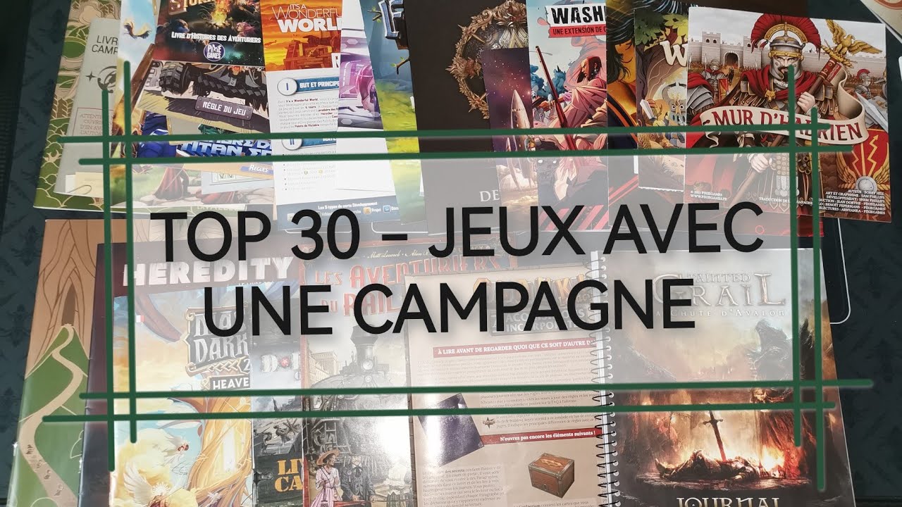 #TOP30 Jeux avec une Campagne 3/3