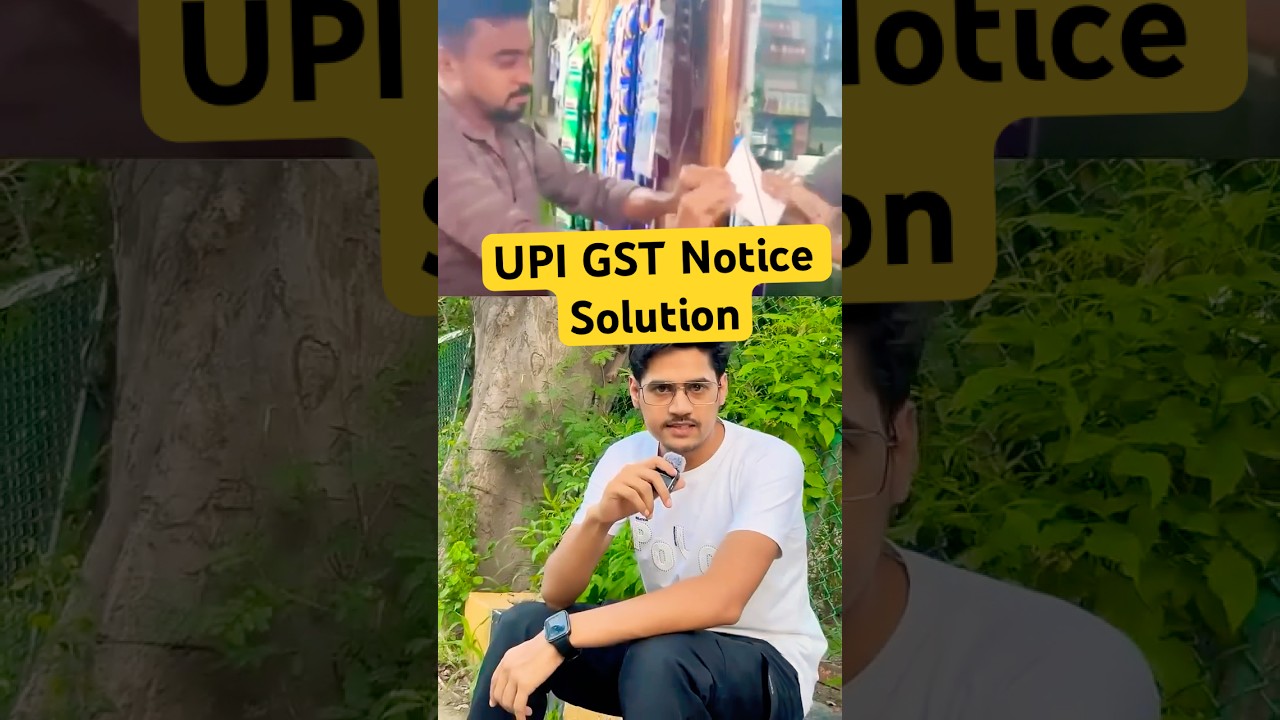 UPI pr GST Notice se kaise bache #GSTNotice #UPITransactions #GSTPenalty #GST2025 #UPI #DigitalIndia