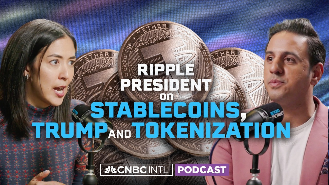 Ripple president on stablecoins, Trump and tokenization