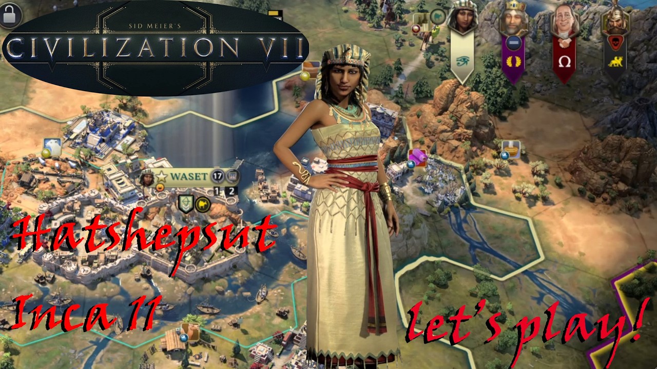 Hatshepsut chooses Meiji Japan for last age. (Civ 7 - Hapshepsut 11 - Modern Age)