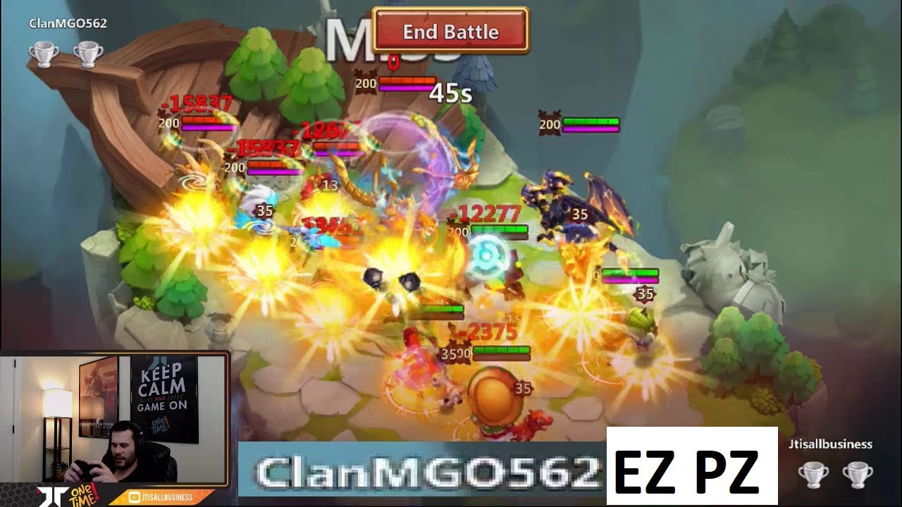 JT's Main Super Awesome Fights Lost Battlefield Day 5 OWNAGE Castle Clash