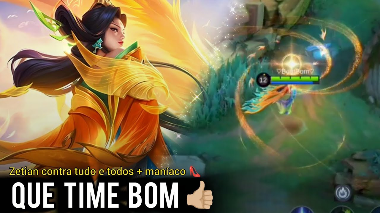 LUGAR DE MULHER É LIMPANDO NA BASE 👩🏻 | MLBB