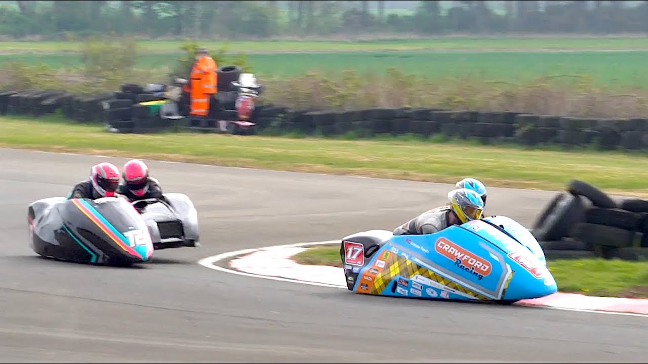 Sidecar Open Club Race 1  - East Fortune  - 26th April 2025