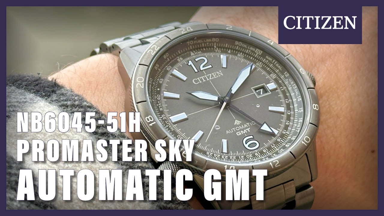 Unboxing The Citizen Promaster Sky NB6045-51H