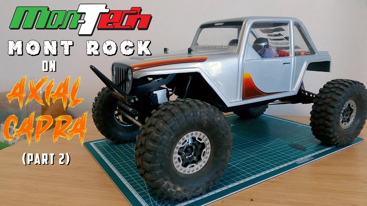 Fitting a Mon-Tech Mont-Rock body on Axial Capra | PART 2 #Workbench #AxialCapra