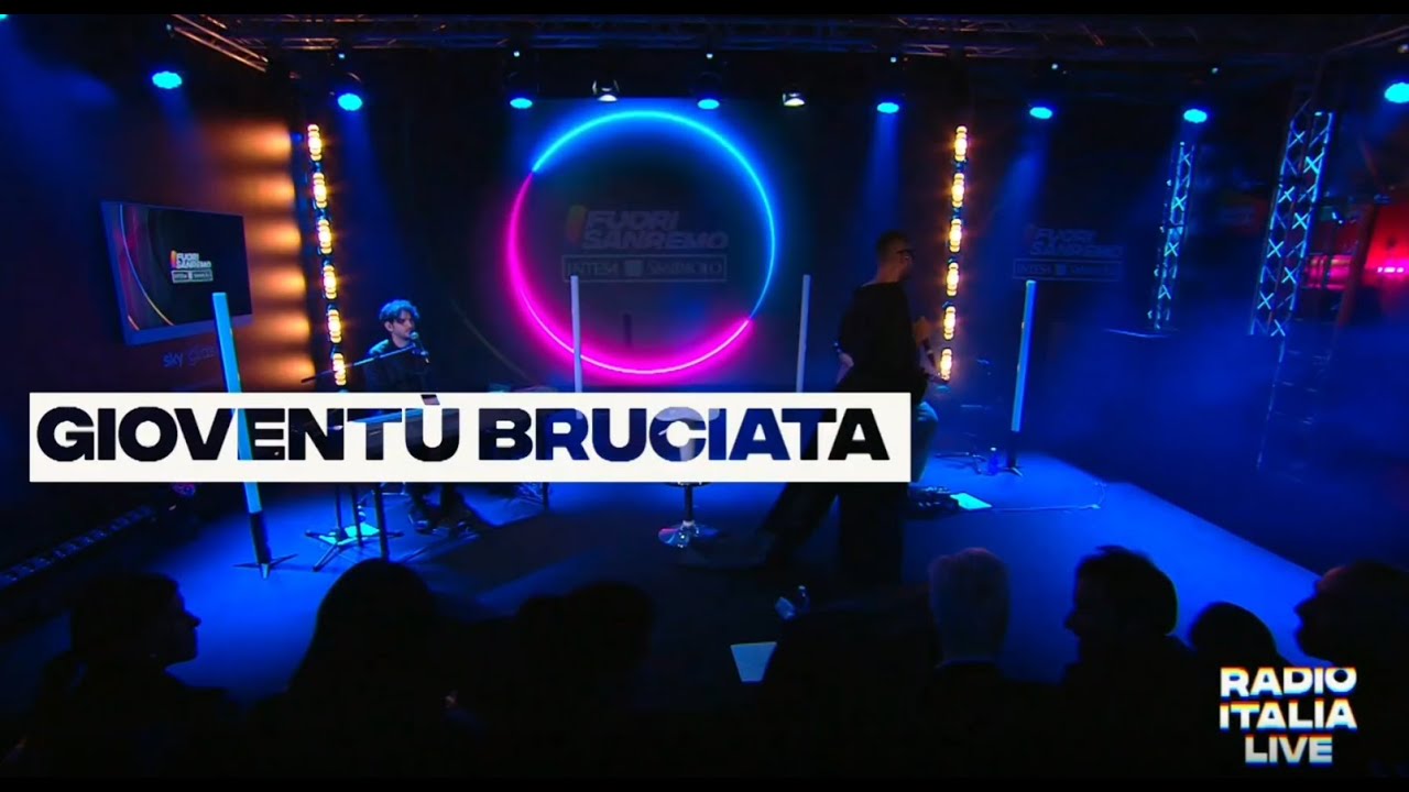 Gioventù Bruciata -  Mahmood at Radio Italia live, 13.02.2023