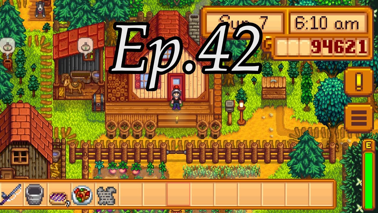 “Wine, Mushrooms, Mayonnaise” Stardew Valley: Wilcoms Farm S1 Ep.42