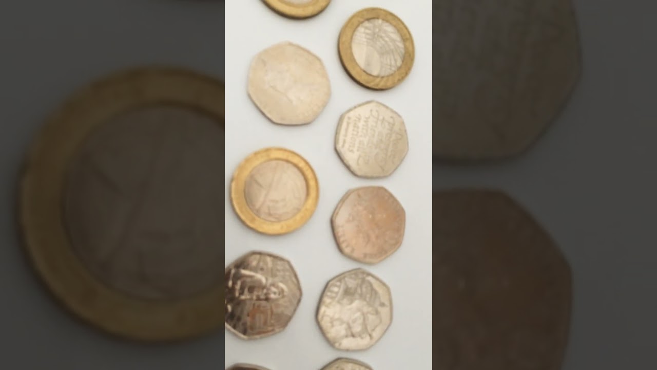 My Rare 50p coins and my Rare 2pound coins