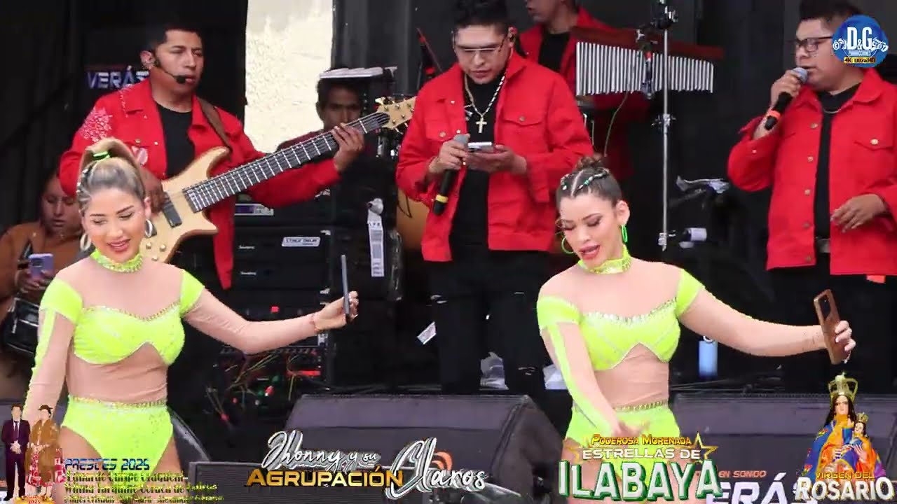 JHONNY Y SU AGRUPACION CLAROS EN VIVO 2025  ♪♪ PODEROSA MORENADA DE ILABAYA 🔵 D&G Producciones 🔵