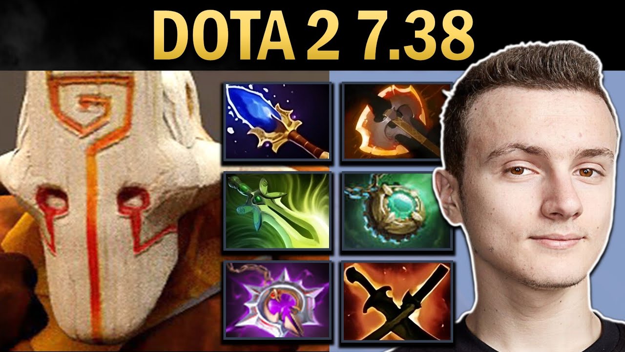 Juggernaut Gameplay Miracle with Butterfly and Butterfly - Dota 7.38