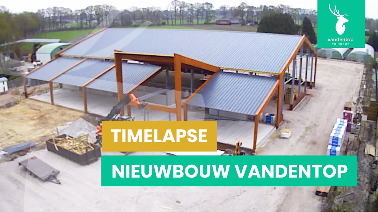 Timelapse nieuwbouw Vandentop Tuinhout Barneveld