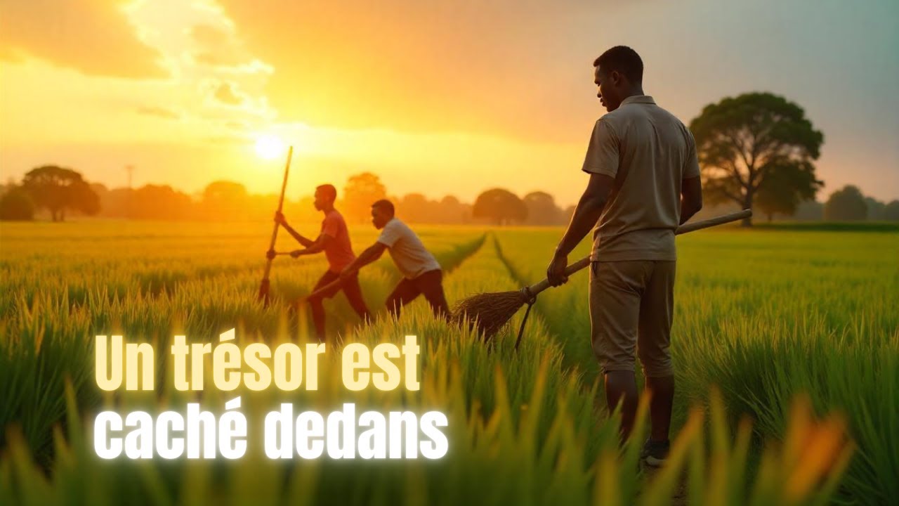 Le laboureur et ses enfants : poème de Jean de la Fontaine