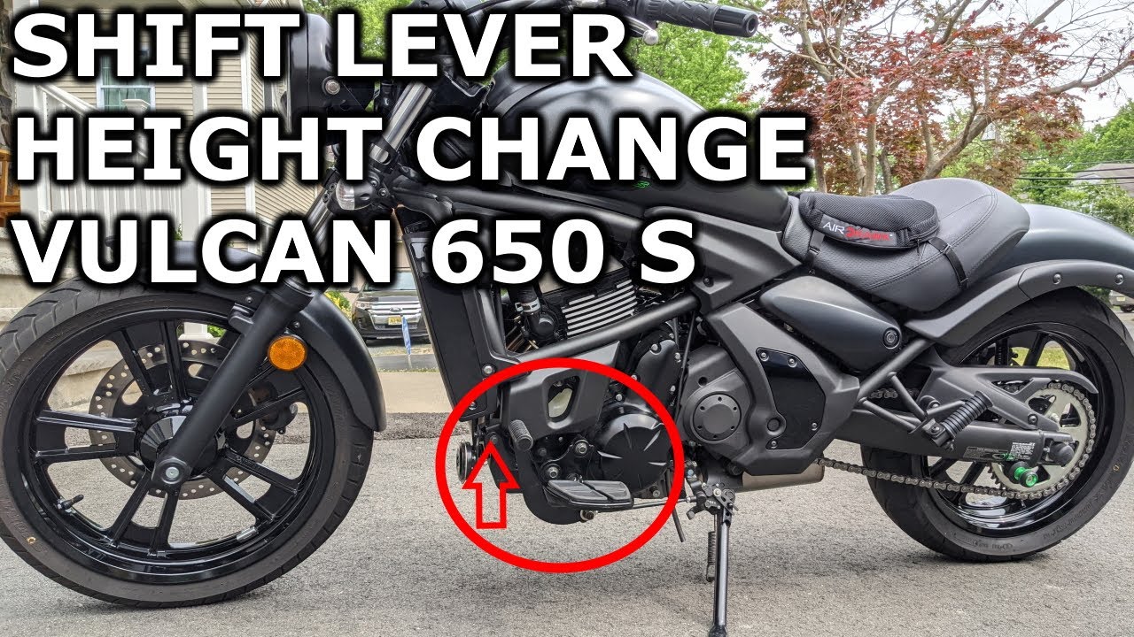 How to Adjust Shift Lever Height on Kawasaki Vulcan 650