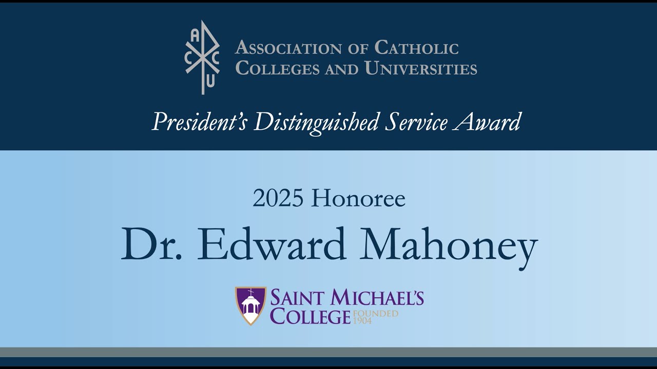 2025 Honoree Edward J. Mahoney - President's Distinguished Award Recipient