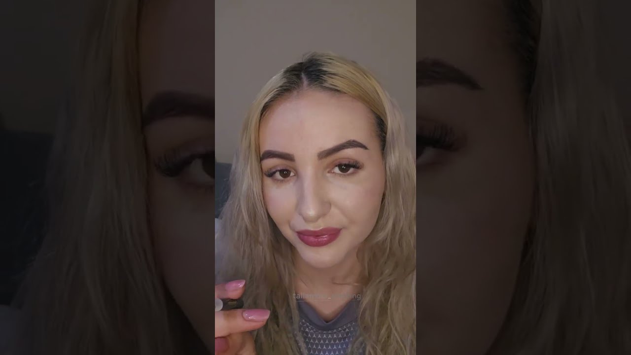 ASMR smoking girl closeup 3