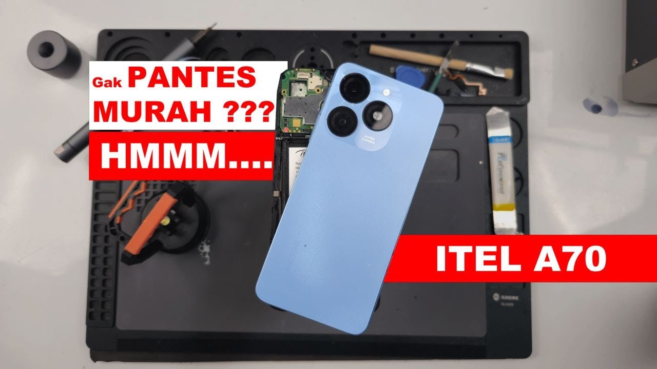Hmmm ... Jadi Begini Isi HP Dibawah 1 Jutaan 😲😲 | Bongkar ITEL a70 🔥🔥🔥