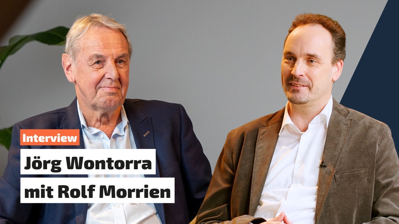 J&ouml;rg Wontorra startet als GeVestor-Anchorman - Interview mit B&ouml;rsenexperte Rolf Morrien
