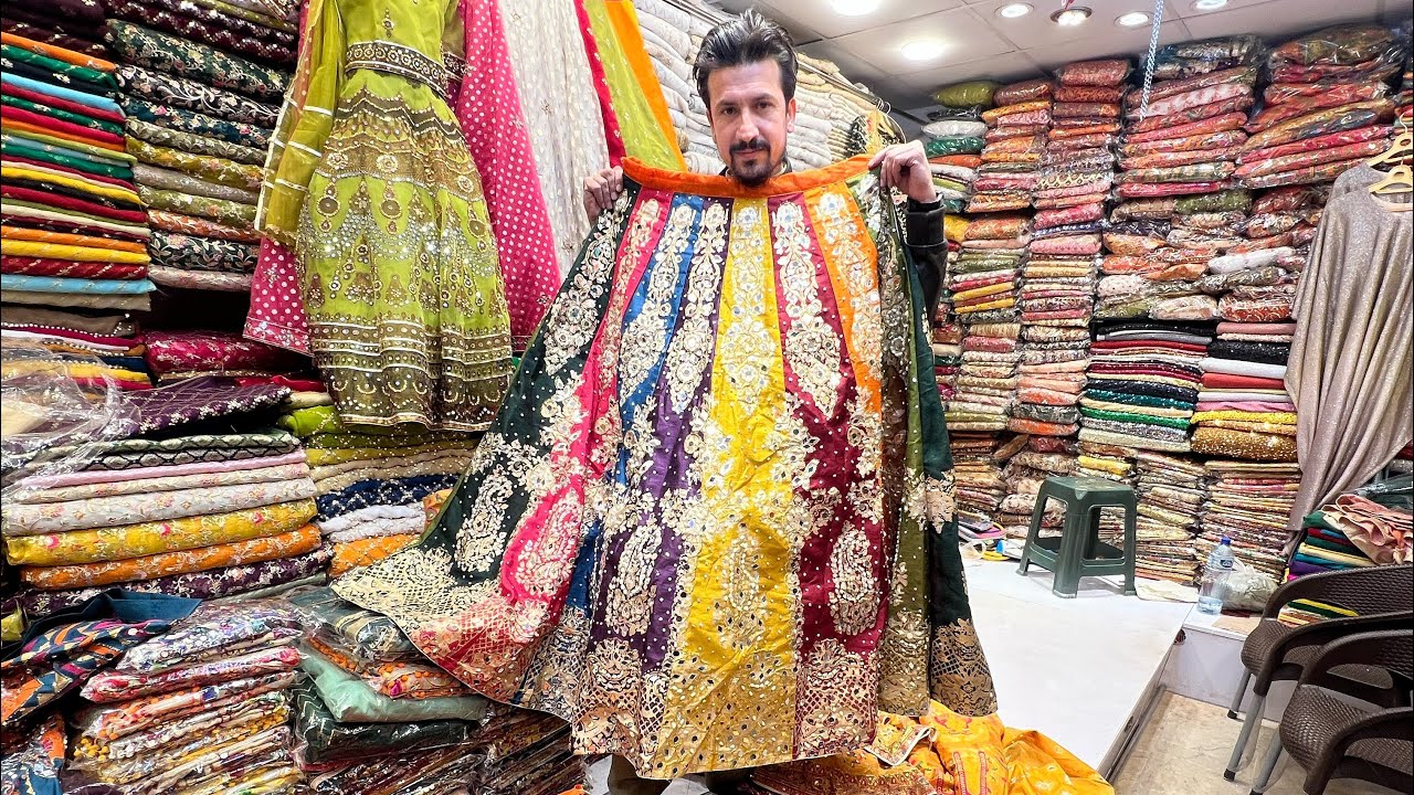 Latest : Multi Rao silk | Tila Zari Mirror ~ Work Lahanga | #viralvideo #fashionindustry #fashion