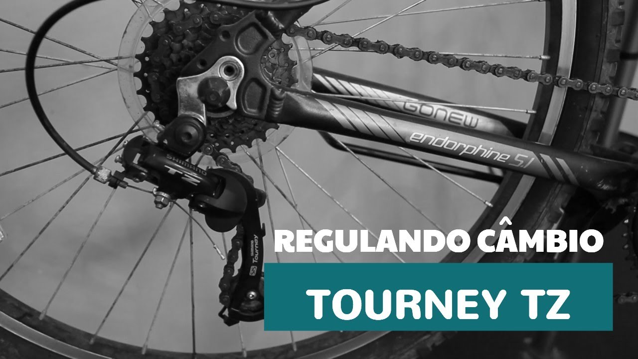 Como regular o câmbio Tourney TZ Shimano da bike