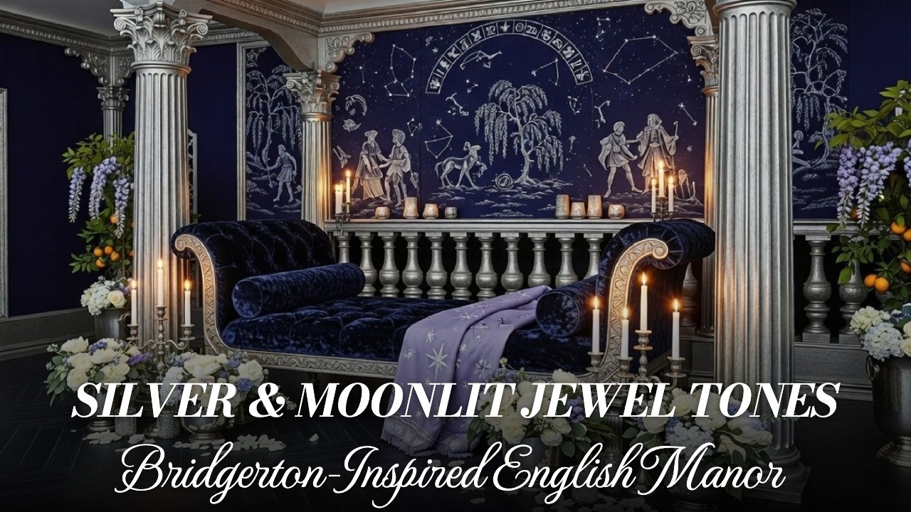 Bridgerton Silver and Moonlit Jewel Tones