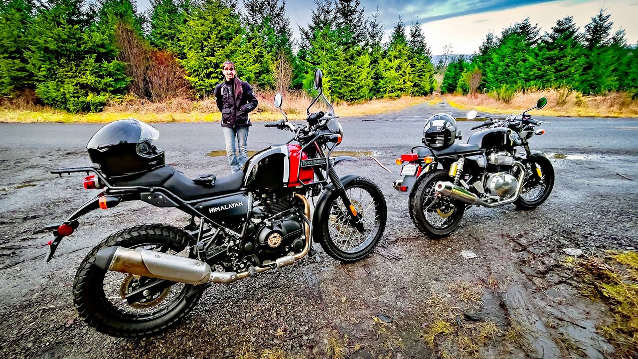 Our 1st RE Dual Vlog!! • Himalayan & Conti GT 650! | TheSmoaks Vlog_1883