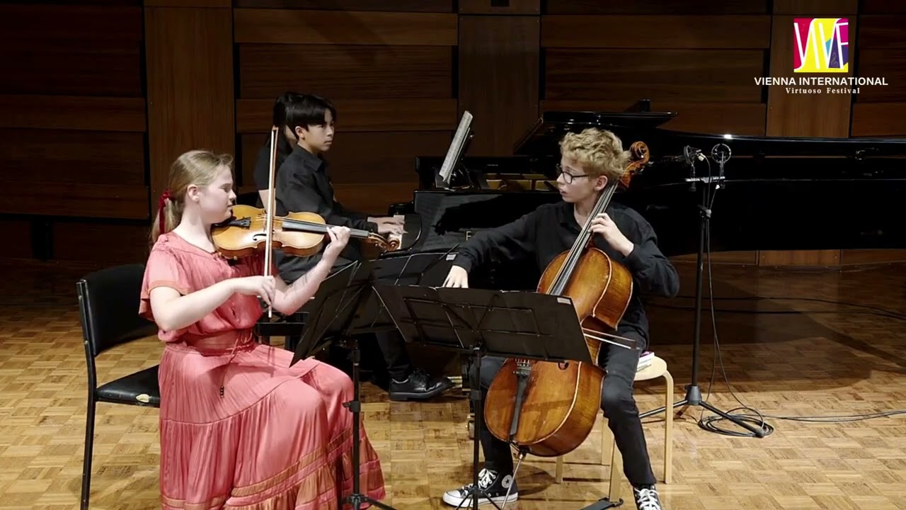 Piano Trio Miniatures, 2nd Set, No.4 Romance and No.6 Saltarello by Frank Bridge - Trio Fantastique