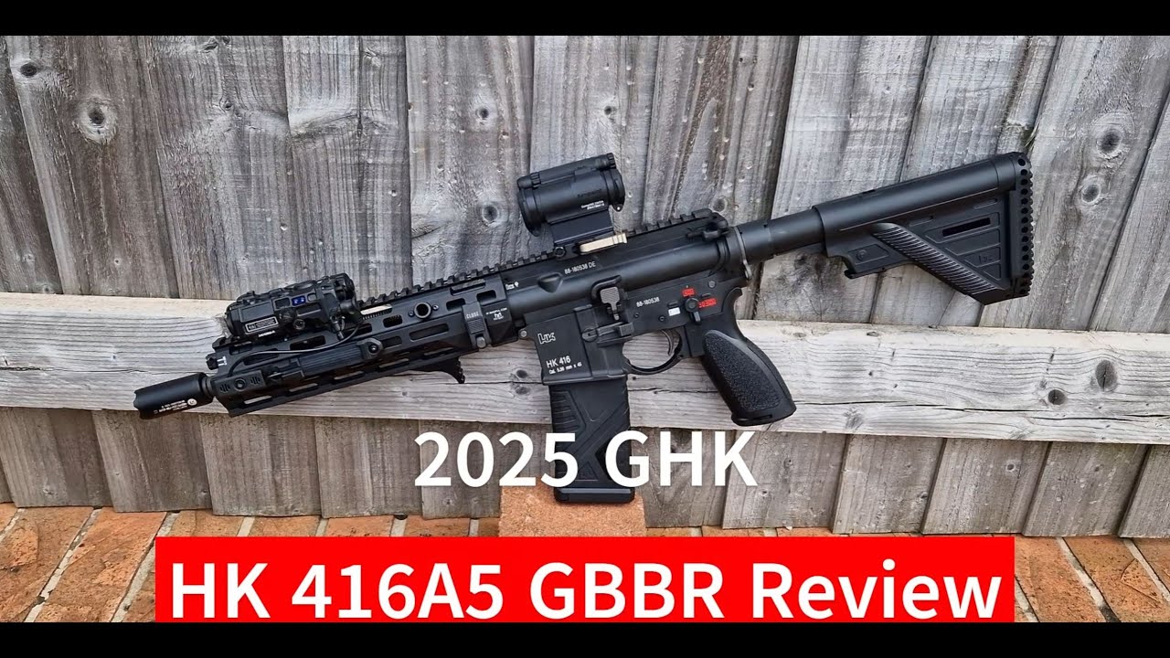Обзор GHK HK 416A5 GBBR 2025 года