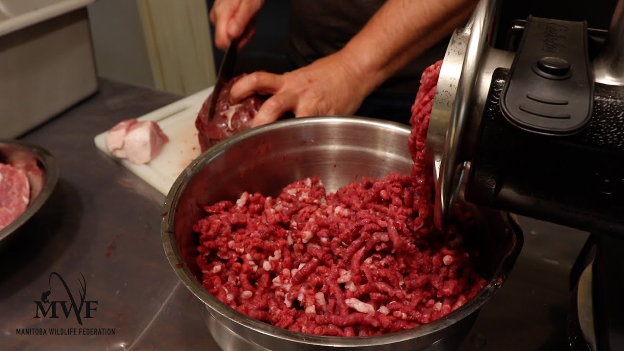 Making Venison Burger