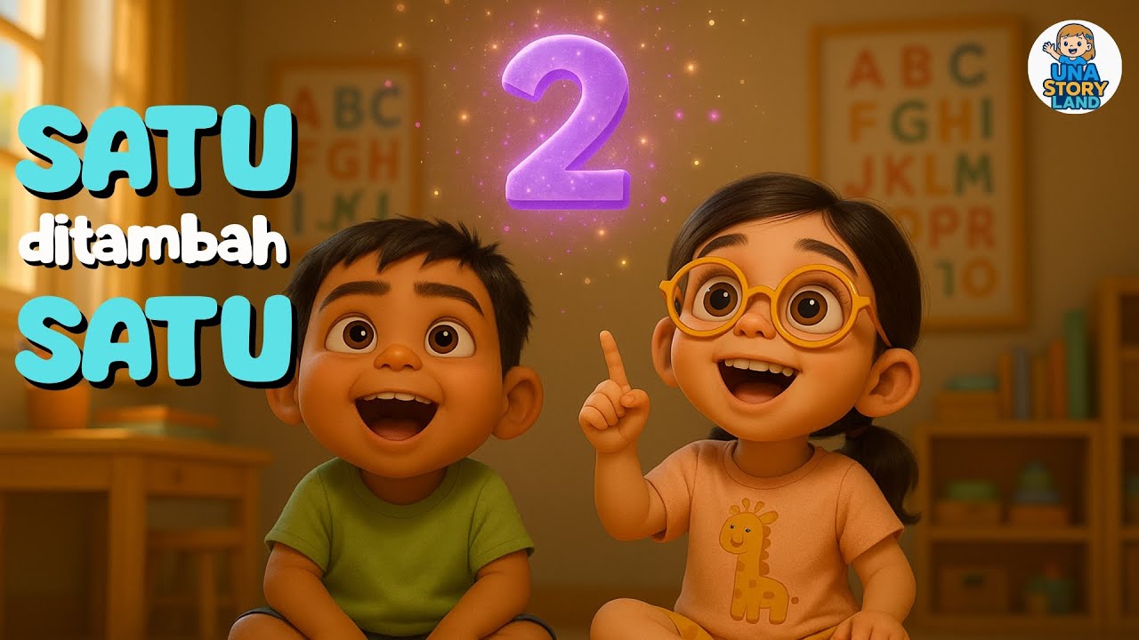 Satu Ditambah Satu ➕ Belajar Berhitung Seru Bareng Una & Jojo | Lagu Anak Indonesia